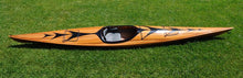 Load image into Gallery viewer, Wooden Kayak with arrows design 17 ft
