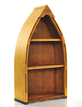 Load image into Gallery viewer, Wooden Canoe Book Shelf Small
