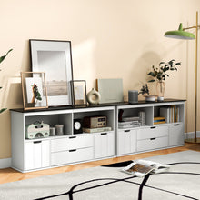 Load image into Gallery viewer, Kids Toy Storage Organizer with Blackboard Top-4-Drawer
