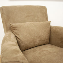 Load image into Gallery viewer, Baxton Studio Marquis Tan Microfiber Club Chair

