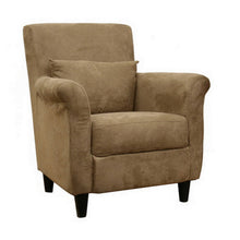 Load image into Gallery viewer, Baxton Studio Marquis Tan Microfiber Club Chair
