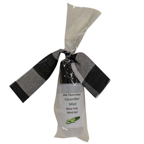 Cucumber Mint Rinse-Free Hand Wash 1oz  (Pack of 4)