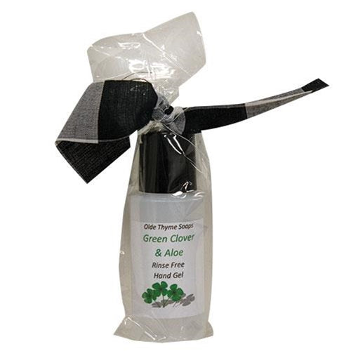 Green Clover & Aloe Rinse-Free Hand Wash 1oz  (Pack of 4)