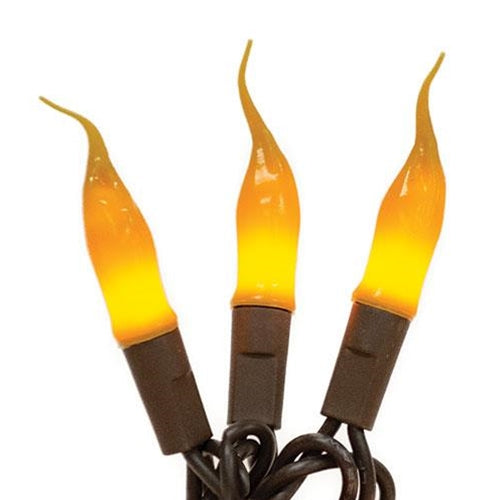*Silicone Lights Brown Cord 20ct