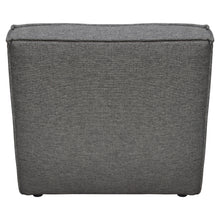 Load image into Gallery viewer, Marshall Scooped Seat Armless Chair in Grey Fabric by Diamond Sofa
