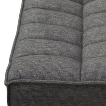 Load image into Gallery viewer, Marshall Scooped Seat Ottoman in Grey Fabric by Diamond Sofa
