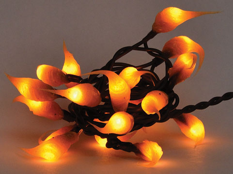 Mustard Grubby Silicone Lights 20ct (Pack of 2)