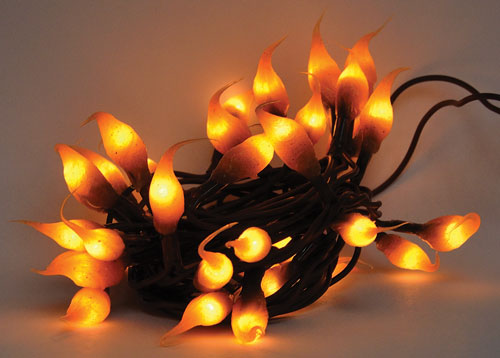 Mustard Grubby Lights - 35 Count