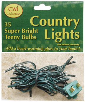 Teeny Lights  Green Cord 35ct (Pack of 4)