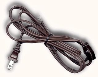 Brown Cord   w/Open End (Pack of 4)