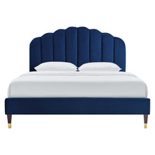 Load image into Gallery viewer, Daisy Performance Velvet Queen Platform Bed by Modway
