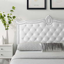 Load image into Gallery viewer, Louisa Tufted Performance Velvet Full/Queen Headboard

