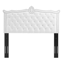 Load image into Gallery viewer, Louisa Tufted Performance Velvet Full/Queen Headboard
