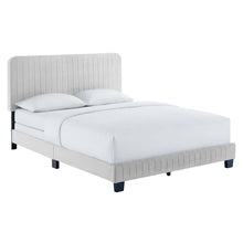 Load image into Gallery viewer, Celine Channel Tufted Performance Velvet King Bed by Modway
