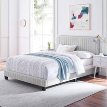 Load image into Gallery viewer, Celine Channel Tufted Performance Velvet King Bed by Modway
