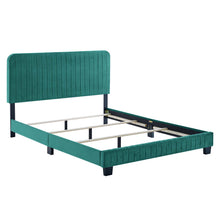 Load image into Gallery viewer, Celine Channel Tufted Performance Velvet King Bed by Modway
