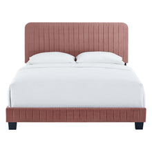Load image into Gallery viewer, Celine Channel Tufted Performance Velvet Queen Bed by Modway
