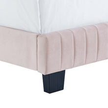 Load image into Gallery viewer, Celine Channel Tufted Performance Velvet Queen Bed by Modway
