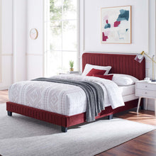 Load image into Gallery viewer, Celine Channel Tufted Performance Velvet Full Bed
