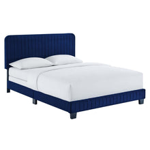 Load image into Gallery viewer, Celine Channel Tufted Performance Velvet Full Bed by Modway
