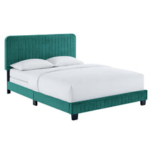 Load image into Gallery viewer, Celine Channel Tufted Performance Velvet Full Bed by Modway
