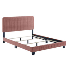 Load image into Gallery viewer, Celine Channel Tufted Performance Velvet Twin Bed by Modway
