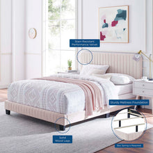 Load image into Gallery viewer, Celine Channel Tufted Performance Velvet Twin Bed by Modway
