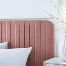 Load image into Gallery viewer, Celine Channel Tufted Performance Velvet King Platform Bed by Modway
