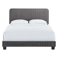 Load image into Gallery viewer, Celine Channel Tufted Performance Velvet Queen Platform Bed by Modway
