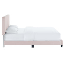 Load image into Gallery viewer, Celine Channel Tufted Performance Velvet Queen Platform Bed by Modway
