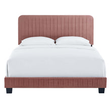 Load image into Gallery viewer, Celine Channel Tufted Performance Velvet Full Platform Bed by Modway
