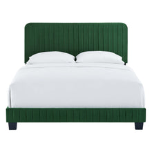 Load image into Gallery viewer, Celine Channel Tufted Performance Velvet Full Platform Bed by Modway
