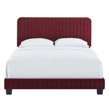 Load image into Gallery viewer, Celine Channel Tufted Performance Velvet Twin Platform Bed by Modway
