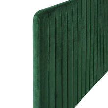 Load image into Gallery viewer, Milenna Channel Tufted Performance Velvet King/California King Headboard
