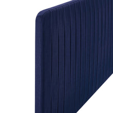 Load image into Gallery viewer, Milenna Channel Tufted Upholstered Fabric King/California King Headboard by Modway

