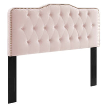 Load image into Gallery viewer, Sophia Tufted Performance Velvet Full/Queen Headboard
