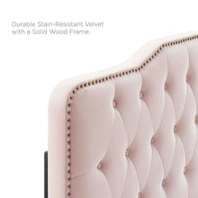 Load image into Gallery viewer, Sophia Tufted Performance Velvet Full/Queen Headboard

