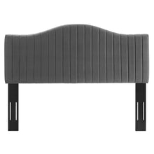 Load image into Gallery viewer, Brielle Channel Tufted Performance Velvet Twin Headboard by Modway
