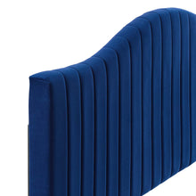 Load image into Gallery viewer, Brielle Channel Tufted Performance Velvet Twin Headboard by Modway
