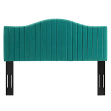 Load image into Gallery viewer, Brielle Channel Tufted Performance Velvet Twin Headboard by Modway
