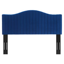 Load image into Gallery viewer, Brielle Channel Tufted Performance Velvet Full/Queen Headboard by Modway
