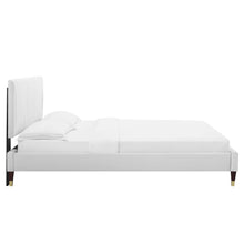 Load image into Gallery viewer, Peyton Performance Velvet Queen Platform Bed by Modway
