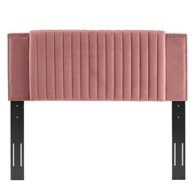 Load image into Gallery viewer, Felicity Channel Tufted Performance Velvet Twin Headboard by Modway
