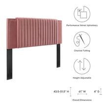 Load image into Gallery viewer, Felicity Channel Tufted Performance Velvet Twin Headboard by Modway
