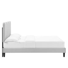 Load image into Gallery viewer, Current Performance Velvet Twin Platform Bed in Li
