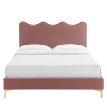 Load image into Gallery viewer, Current Performance Velvet Full Platform Bed by Modway
