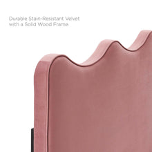 Load image into Gallery viewer, Current Performance Velvet Queen Platform Bed by Modway
