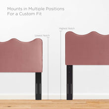 Load image into Gallery viewer, Current Performance Velvet Queen Platform Bed by Modway
