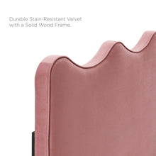 Load image into Gallery viewer, Current Performance Velvet Queen Platform Bed by Modway
