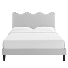 Load image into Gallery viewer, Current Performance Velvet King Platform Bed by Modway
